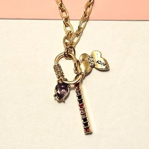 Juicy Three Charm Necklace